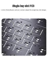 Teclado Mecánico Ajazz Ak820 Con Estructura Gasket Soft Y Retroiluminación RGB Opcional Teclado Personalizado Para Juegos Y Oficina Regalo De Cumpleaños - details 6
