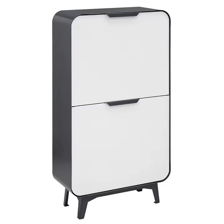 ARREGUI Round Cubo de Basura y Reciclaje de Acero de 4 Compartimentos, Moderno y de Diseño | Cubos de Basura de Cocina | Contenedores de Reciclaje | 4x17L (68L) - 1