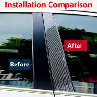 Adhesivo De Coche Negro/Copardo Para Cubrir Pilares De Puerta Accesorios De Estilo De Cromo Adecuado Para Hyundai Avante I35 Elantra 2011-2016 - details 15