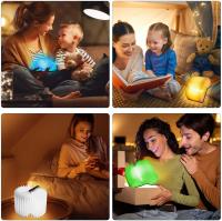 Lampara de libro plegable de madera, 1200 mAh carga USB-C de noche ideal decoracion hogar y habitacion regalo original - details 1