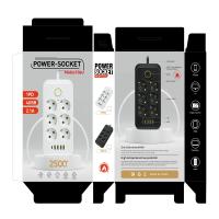 Cable de extensión de enchufe de la UE, tira de alimentación eléctrica con USB tipo C PD, adaptador de filtro de red de carga rápida - details 1
