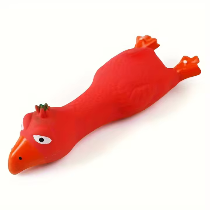 Juguetes Para Perros Que Hacen Un Sonido De Pollo Juguetes Squeak Para Divertir Y Entretener a Tu Mascota Material Plástico - 1