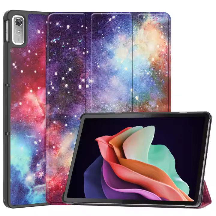 Funda Protectora Para Tableta Lenovo Tab P11 2nd Gen 11.5 TB350FU Con Estuche De Plegado Y Soporte Cubierta Inteligente Para Xiaoxin Pad plus 2023 Incluye Película Y Pluma - 1