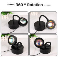 Lámpara De Puesta De Sol Inteligente Tuya Luz Nocturna Proyector De Puesta De Sol Control Remoto Por App Smart Life Decoración De Habitación Regalo De Cumpleaños - details 17