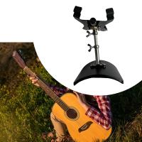 Soporte De Guitarra Ajustable Altura Para Uso Doméstico Y Actividades Al Aire Libre Estilo Clásico Y Acústico Soporte De Pies Para Músicos Principiantes Y Conciertos - details 3