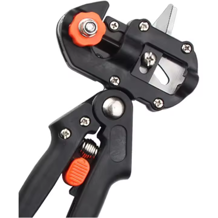 2-in-1 Grafting Tools Plum Pruning Tool Kit for Fruit Trees (Color : Black) - 1