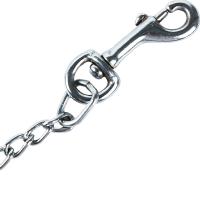 Correa De Metal Duradero Antigolpes Para Perros Pequeños Medianos Y Grandes Con Manija De Cuero PU Y Cadena De Hierro Accesorios Para Mascotas - details 16