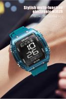 Reloj Deportivo SMAEL Para Mujer Con Correa De Silicona Impermeable Y Pantalla LED Digital Resistente Al Choque Y Con Luz Trasera - details 6