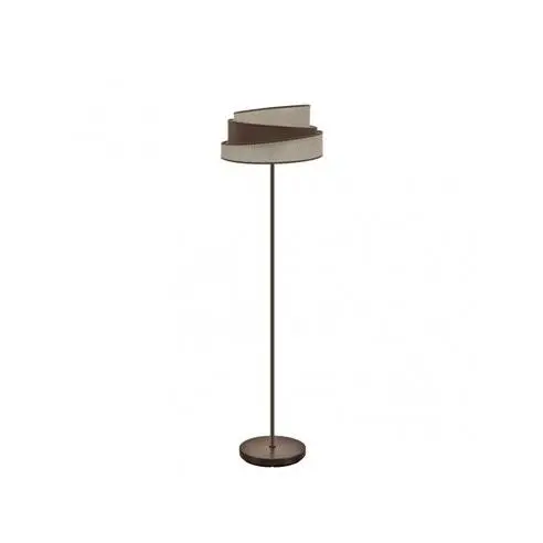 FABRILAMP Lámpara de Pie Salón Hara 1xe27 Marrón 162x40x40 Cm - Diseño Elegante - 1