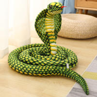 Juguete De Peluche Cobrera Simulada De Colores Variados 80/170/240cm Juguetes Suaves Decoración Para El Hogar Animales De Peluche Divertidos Y Falsos Dibujos Animados Para Adultos Y Niños - details 22