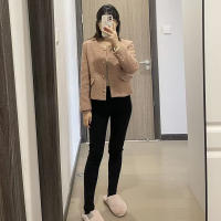 Nuevas Jeans Térmicas Para Mujer Invierno Con Forro De Plush Cálidos Y Elásticos Skinny Denim Gruesos Para Estudiantes Trousers De Madre Con Fur - details 4