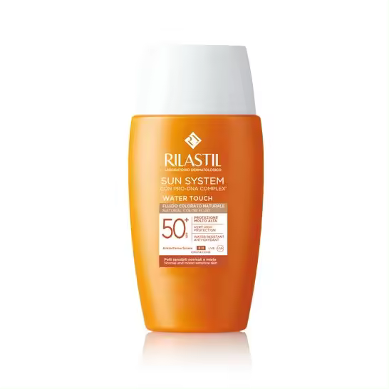 Rilastil Sun System Water Touch Fluido Solar Facial Color SPF50+ 50ml - 1