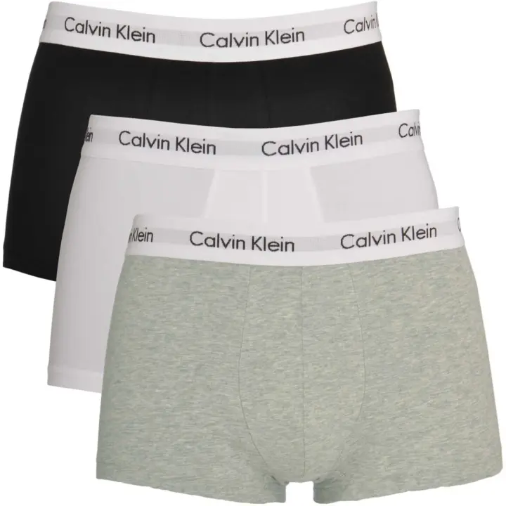Calvin Klein-Pack 3 Boxers Low Rise Trunks U2664G para Hombre - 1