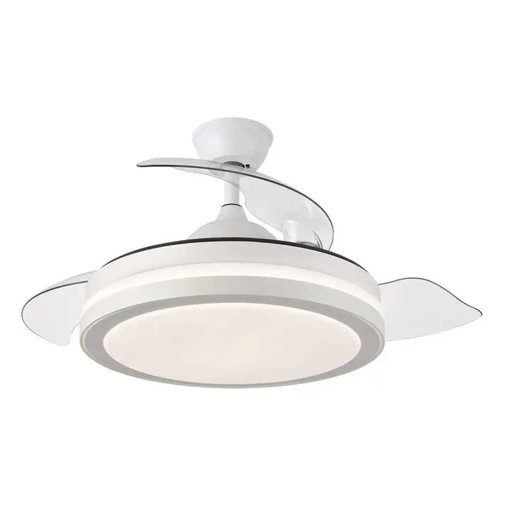 Ventilador de Techo FABRILAMP Esparta Mini Blanco 48w 4080lm 3asp.desp 91d 3000-4000-6000k - 1