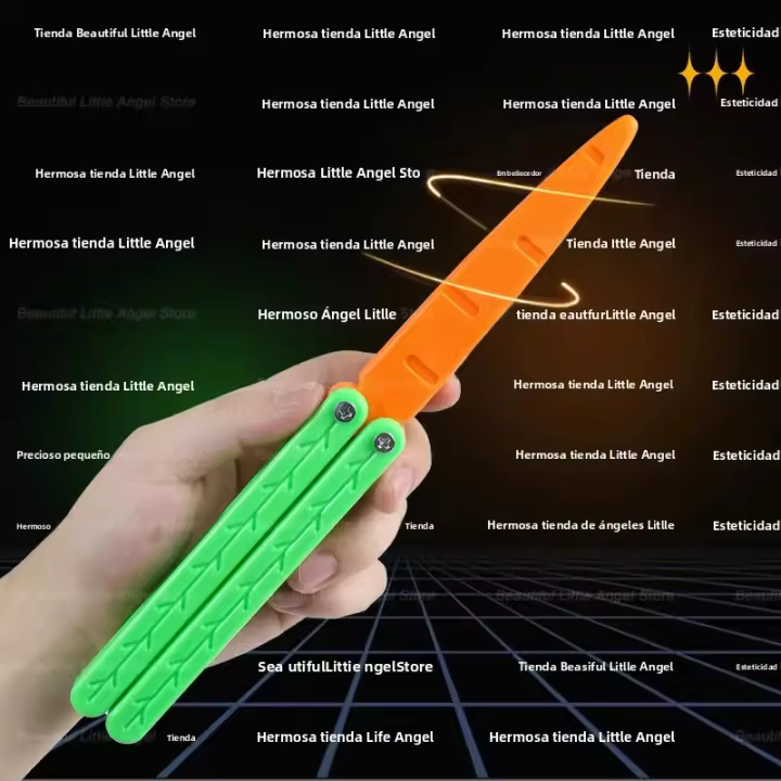 Nueva Juguete Antiestrés 3D Zanahoria Claw Fidget Torpeza Push Tarjeta Juguetes Lindo Tarro De Colores Alivio Del Estrés Para Niños - 1