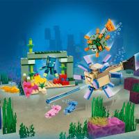 Bloques De Construcción Compatible MOC Sets MC My World Serie the Guardian Battle Axolotls Juguete Para Niños Regalo Educativo - details 4