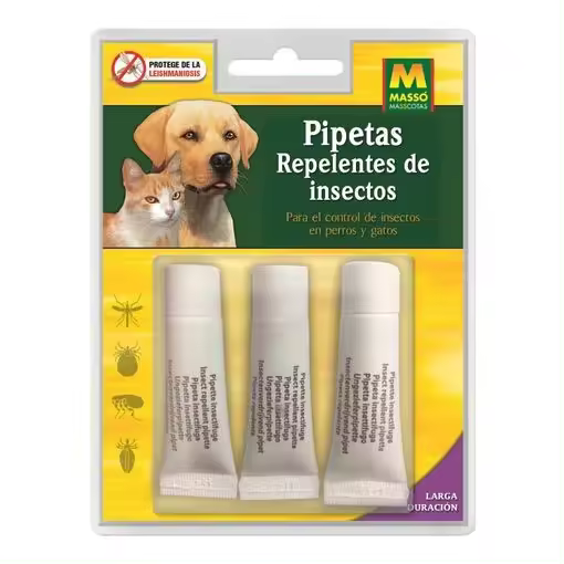 Pipetas Repelentes MASSÓ para Perros y Gatos - 1