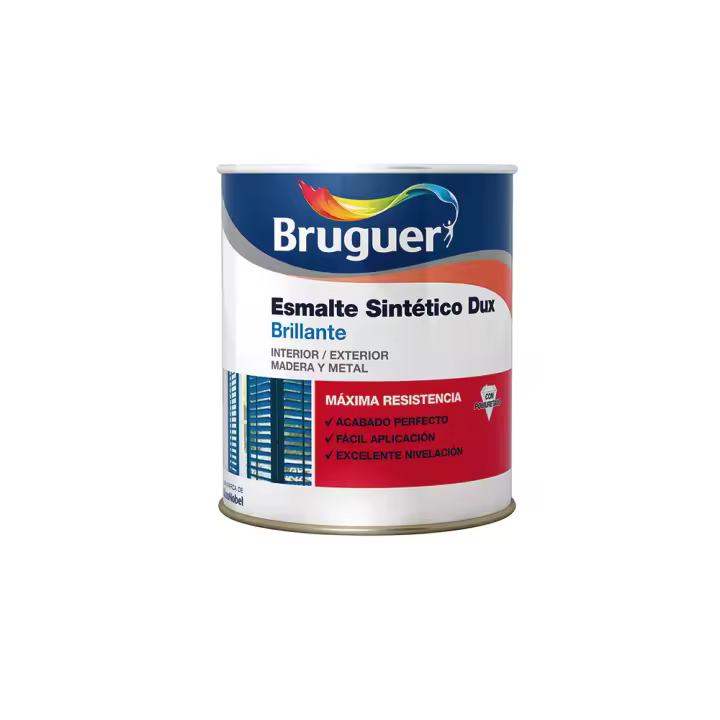 Bruguer Esmalte Sintético Brillante Universal 250 Ml Amarillo Oro - 1