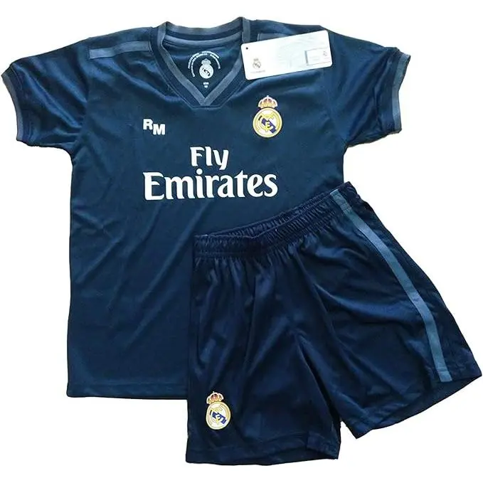 Real Madrid FC Kit Infantil Replica Segunda Equipación 2018/2019 (4 Años) - 1