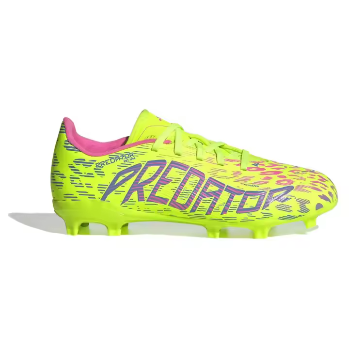 Botas de Futbol Adidas Predator League para niños unisex en color verde - 1