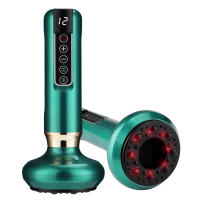 Masajeador Eléctrico De Taza De Succión Para El Cuerpo Con 6/12 Velocidades GuaSha Anti Celulitis Calor Infrarrojo Para Belleza Y Salud - details 0