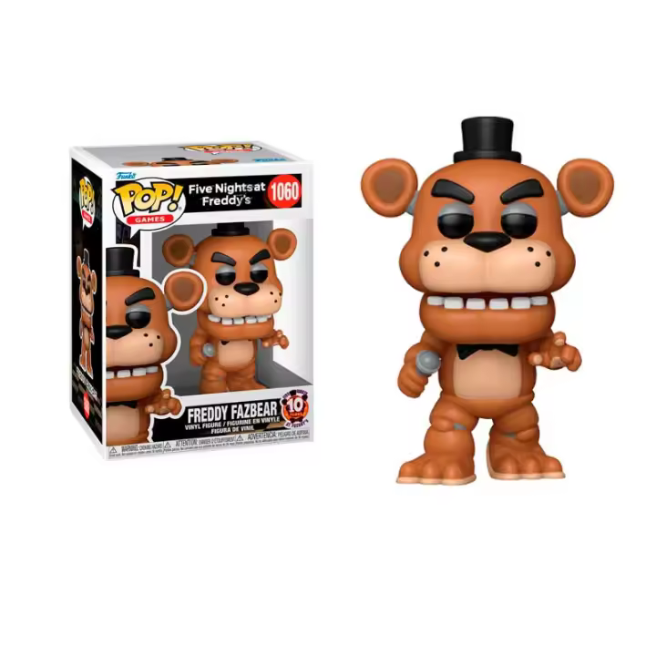 Funko Pop! Games Five Nights at Freddy's: 10 Years, Freddy Fazbear 1060 - 1