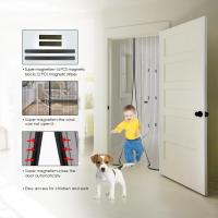 Mosquitera Puerta Magnetica Corredera Cortina Mosquitera Magnética para Puertas Cortina de Sala de Estar la Puerta del Balcón Puerta Corredera de Patio (Negro o blanco) - details 5