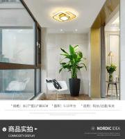 Lámpara De Techo LED De 3 Colores Moderna Y Dimmable Para Dormitorio Y Comedor Iluminación Nordic Aisle Para Sala De Estar Y Foyer - details 10