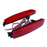Lámpara De Freno Trasera LED Roja Para Nissan Juke Murano Sentra Quest Infiniti FX35 FX37 F50 QX70 Reflector De Parachoques Instalación Directa Reemplazo Útil Para Coches - details 2