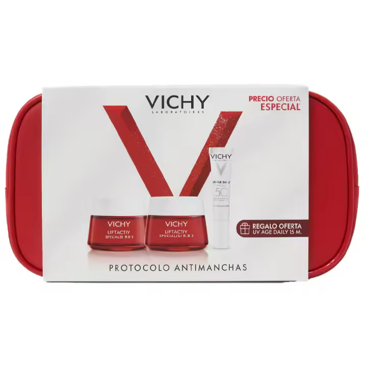 VICHY Protocolo antimanchas Liftactiv SPF50+ + Liftactive night cream + REGALO - 1