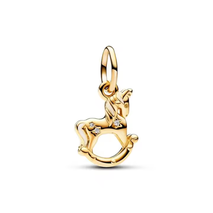 Charm Colgante Pandora con Recubrimiento en Oro de 14k - Diseño Único - 1