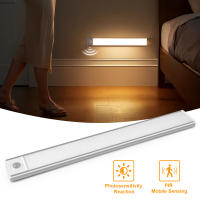 Luz De Sensor De Movimiento LED Wireless Recargable Para Armario Escalera Iluminación De Cocina Tipo C Luz Noturna Para Gabinete - details 10
