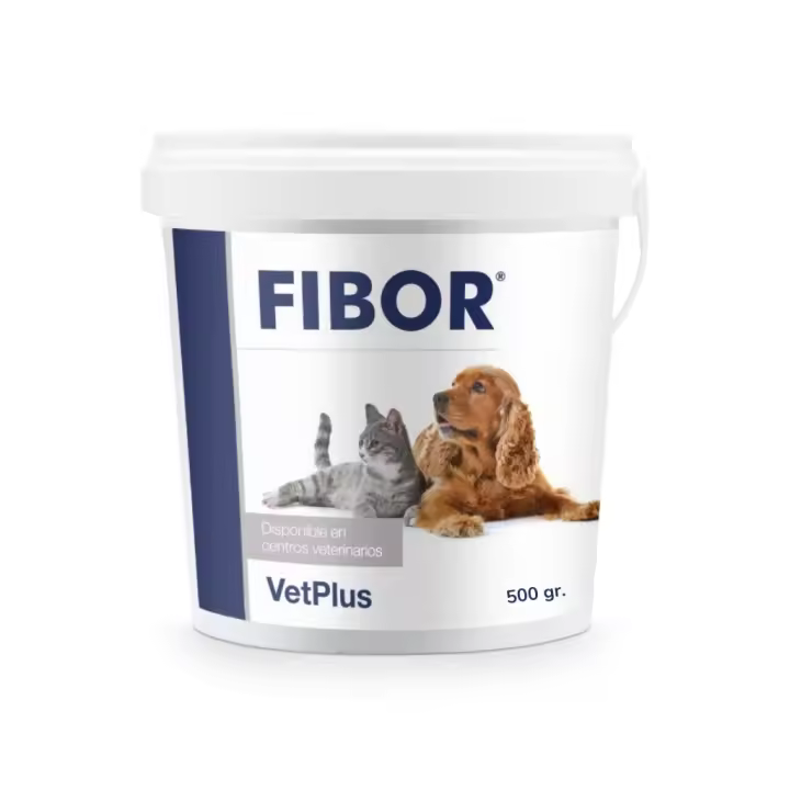 VETPLUS - Fibor (500 gr) - Fibra como Soporte Digestivo para Perros y Gatos - 1