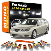 Kit De Luces LED Para Coche MDNG Canbus Error Free Para Saab 9-3 9-5 9-2X 9-7X 1999-2014 Luz De Lectura Mapa Doméstica Y Maletero - details 0