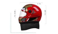 Casco Motocicleta Kdis Spider Full Face Con Visera Larga Para Niños Resistente Al Impacto Y Al Sol APROBADO DOT Para Carreras Y Off-Road - details 1