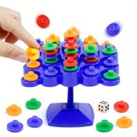 Juego De Tablero De Equilibrio Para Niños Con Puzzle De 5 Capas Torre De Equilibrio Juguete De Entrenamiento Multijugador Interactivo Con Música - details 6