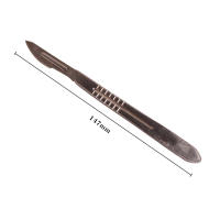 20pcs Hojas De Afilado De Acero De Carbono 11# 23# Para Scalpel Cuchillo Metálico Grueso Con Mango Antideslizante Para Cirugía Y Reparación PCB Herramienta De Corte DIY - details 4