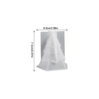 Molde De Silicona Para Vela De Árbol De Navidad 3D Creativo Para Epoxy Resina DIY Aromaterapia Vela Tamaño Estándar De Plantas - details 14