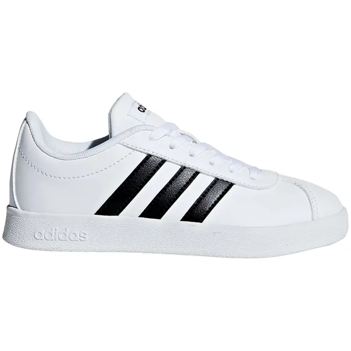 Zapatillas Adidas Vl Court 2.0 para niños unisex en color blanco - 1