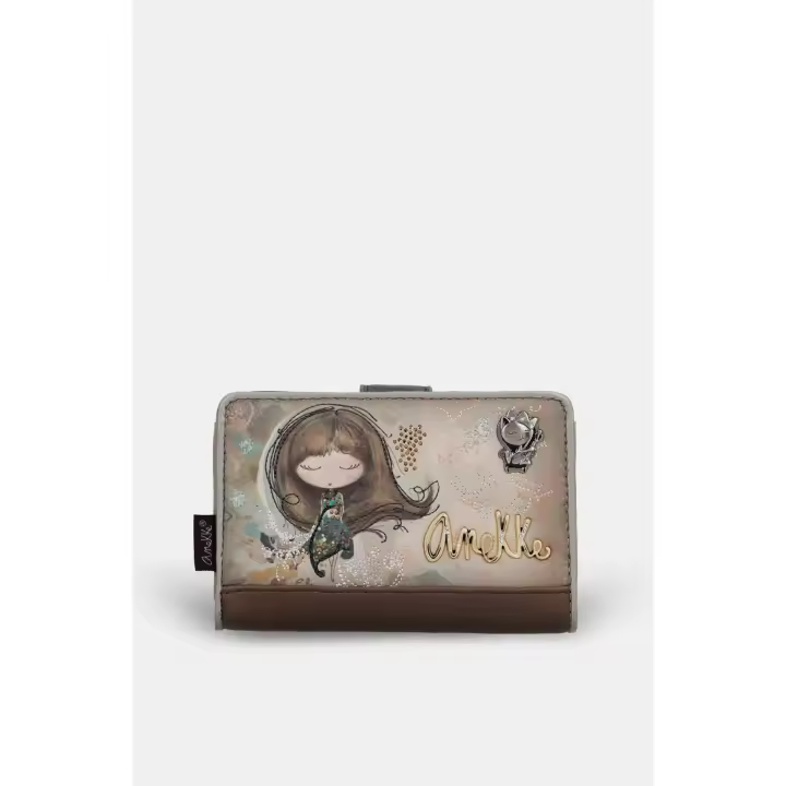 Anekke Real Billetero/ Monedero RFID - Ref 41709-902 - Tamaño Mediano - 14 x 10 x 3 Cm - Nueva Colección Otoño/Invierno 25 - - 1