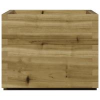 vidaXL Jardinera madera de pino impregnada 60x60x49,5 cm - details 4