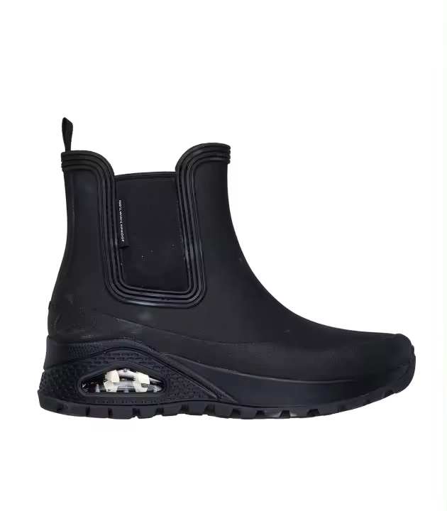 BOTÍN DE AGUA MUJER SKECHERS Uno Rugged - Dancing N The Rain 177183 NEGRO - 1