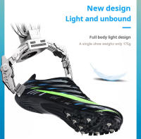 Zapatos De Entrenamiento De Atletismo Health Spike Para Hombres Y Mujeres En Competencias De Larga Distancia Corrida Y Salto 2218 Microfibra PU CANVAS Técnica ForMotion Suela De Goma Mesh (Air Mesh) Negro Blanco Tallas 36-46 - details 9