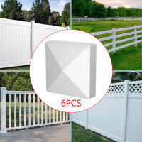 6Pcs Cubiertas De Palete Para Valla Accesorios Para Postes De Guardarrail Cubiertas De Columna Para Exterior Corredores Caja De Agua Para Paredes De Madera Protección Reutilizable Decorativa - details 3