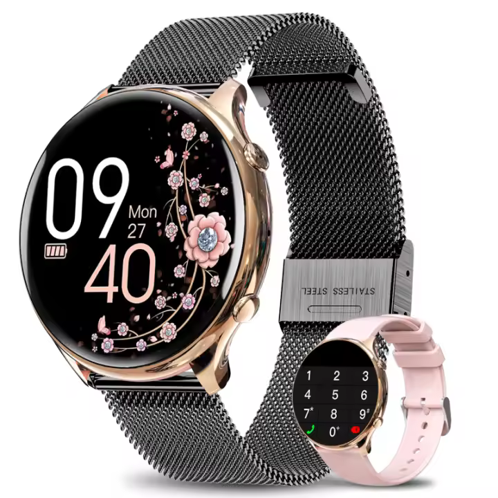 Reloj Inteligente Nuevo 2024 de para Mujeres with Función HD de Llamada Modo Deportivo 120 + Rhythm Cardíaco - 1