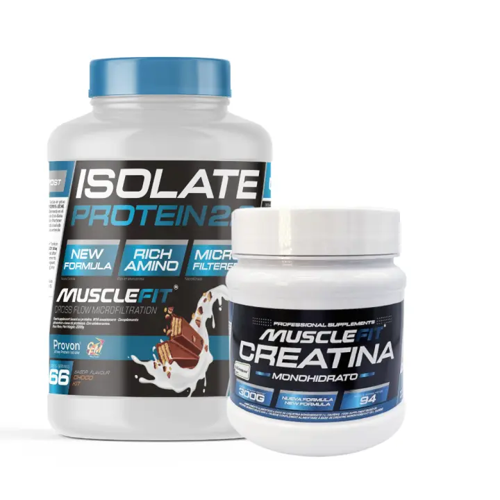 Pack Isolate 2kg + Creatina Creapure 300g +  (regalo) - MuscleFit│MUSCLEVIP│ - 1