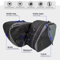 Bolsas De Equipaje Para Motocicleta Yamaha Tracer 9 GT 2022-2024 Negro Expansibles Interiores Bolsa De Nylon Para Tracer9 GT Tracer900 - details 3
