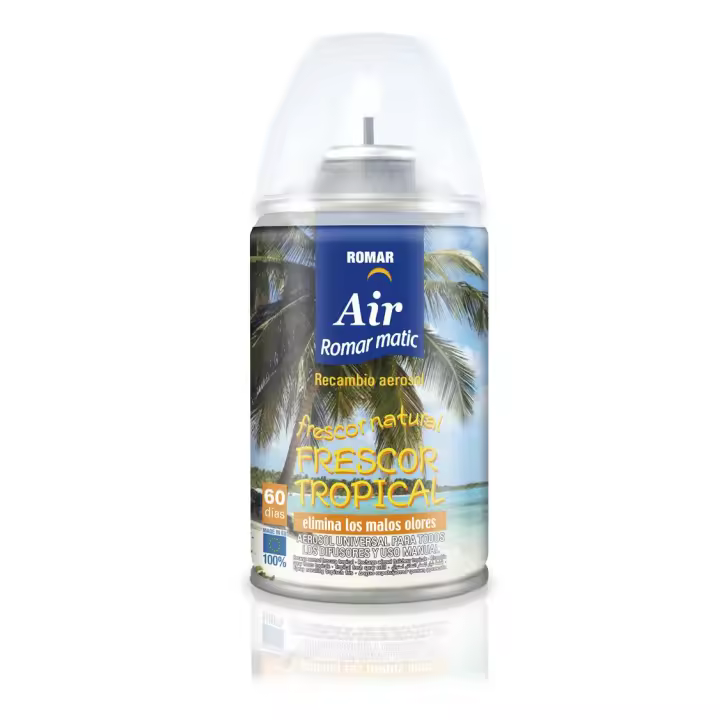 Pack 6 Recambios Aerosol autmatico , 240gr ,66x66x144 mm - 1