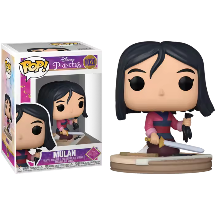 Funko Mulan Ultimate Princess princesa   Disney Funko Pop Vinyl 1020 - 1