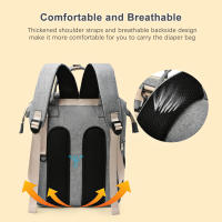 Bolsa De Bebé Plegable Para Mamá Múltiples Funciones Impermeable Gran Capacidad Para Viajes Al Aire Libre Cuidado Del Bebé - details 5